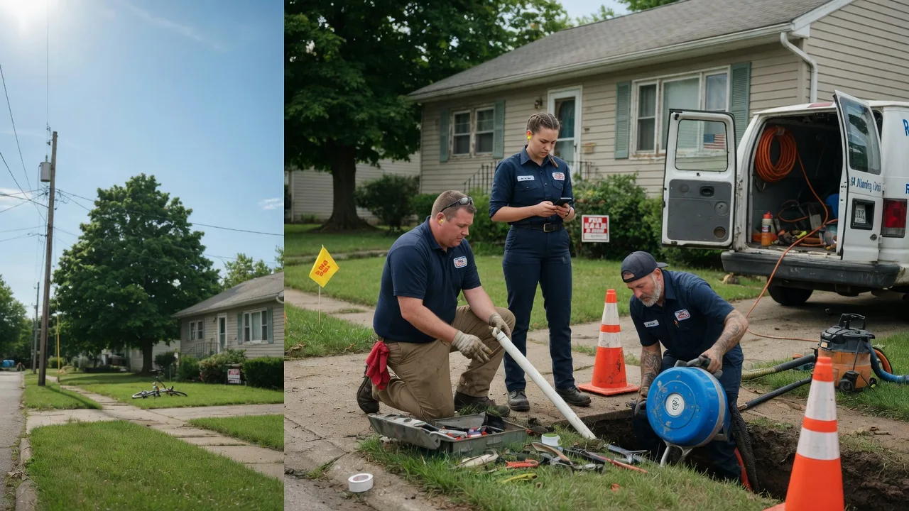 Sewer Line Repair in Crescent City, IL near me